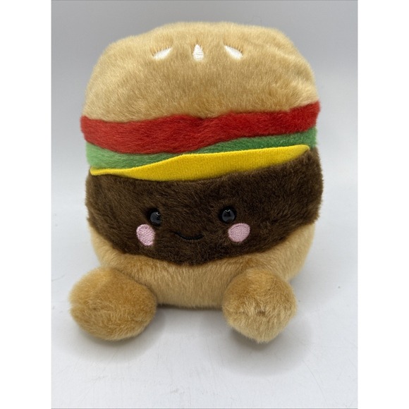 Aurora Other - Aurora - Palm Pals - 5" Charles Cheeseburger Adorable Stuffed Animal